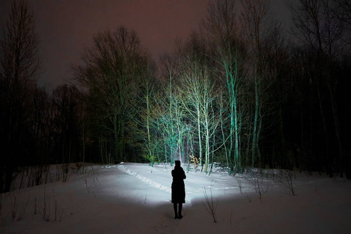 Armytek - Latarka akumulatorowa / czołówka Elf C1 - Białe światło - 1000 lm - F05003C