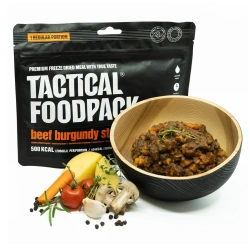 Tactical Foodpack - Liofilizowana racja żywnościowa Beef Burgundy Stew - 490 g - M0029