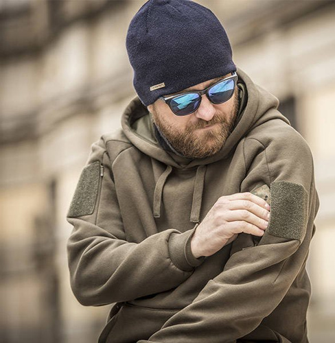 Helikon - Bluza z kapturem Urban Tactical Hoodie Lite - Szara - BL-ULK-CB-19