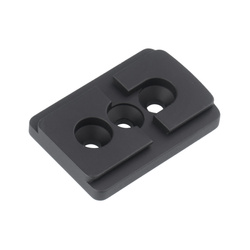 Unity Tactical - Płytka montażowa Holosun 509T dla platformy FAST - Czarny - FST-SOPT