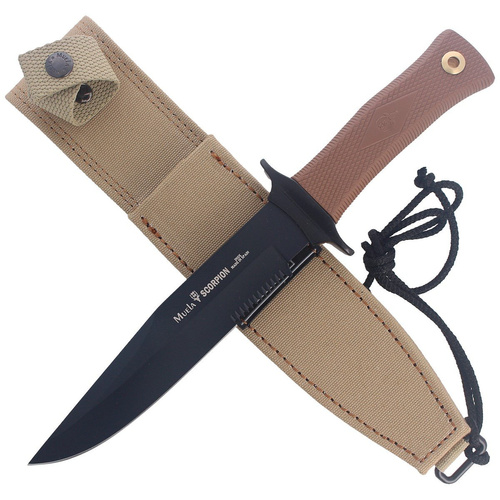Muela - Nóż Tactical Rubber Handle 180 mm - SCORPION-18NM