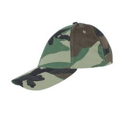 Mil-Tec - Czapka z daszkiem Baseball Cap - Bawełna - Woodland - 12315020