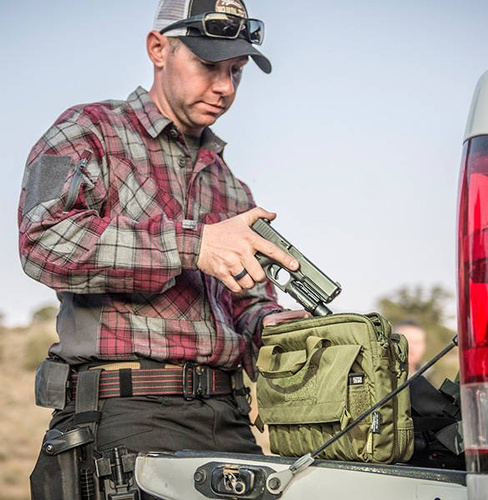 Helikon - Pokrowiec na dwa pistolety Multi Pistol Wallet® - Nylon - Melange Black-Grey - MO-MPW-NL-M1