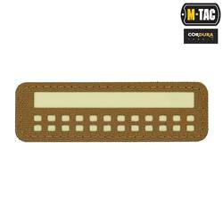 M-Tac - Naszywka Flaga Polski - Fluorescencyjna - Piksele / Prostokąt - Coyote - 51005205