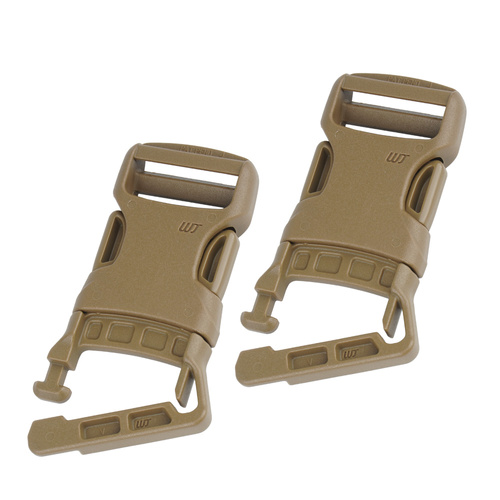 Tasmanian Tiger - Klamry SR 25 Safety QA - 2 szt. - Coyote Brown - 7278.346