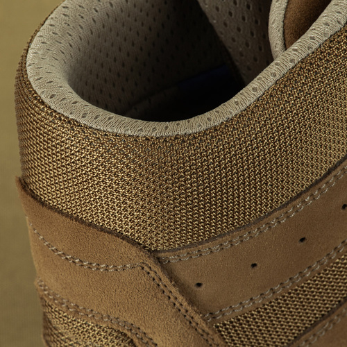 M-Tac - Buty taktyczne letnie - Antypoślizgowa podeszwa - Zamsz/Cordura - Coyote - 1JJ213/1LV