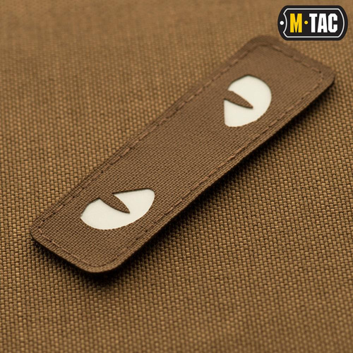 M-Tac - Naszywka Morale Patch - Cat Eyes - Laser Cut  - Coyote - 51009599
