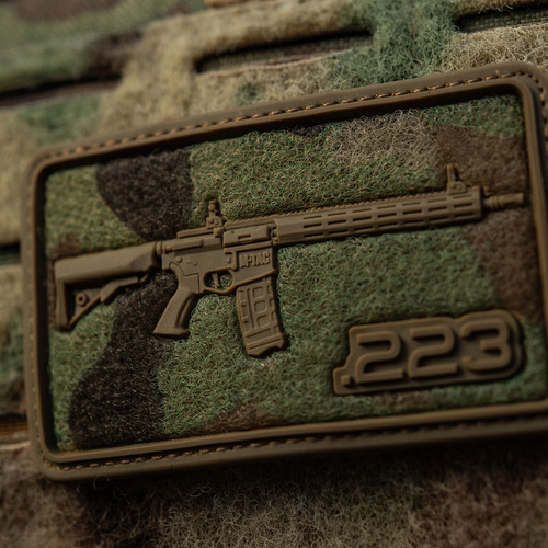 M-Tac - Naszywka AR-15 - PVC - 3D - Kamuflaż - 8613