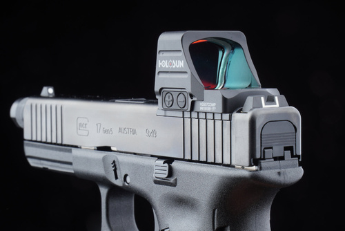 Holosun - Kolimator pistoletowy HS507COMP - Czerwony znak celowniczy - CRS - RMR - HS507COMP-RD