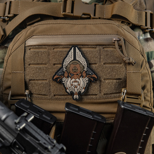 M-Tac - Naszywka Odin Tactical - PVC - 3D - Brązowy - 51469005