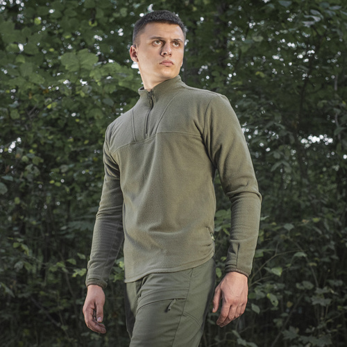 M-Tac - Bluza polarowa Delta Fleece - 190 g/m² - YKK - Army Olive - 70003062