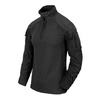 Helikon - Bluza wojskowa MCDU Combat Shirt - NyCo Ripstop - Czarna - BL-MCD-NR-01