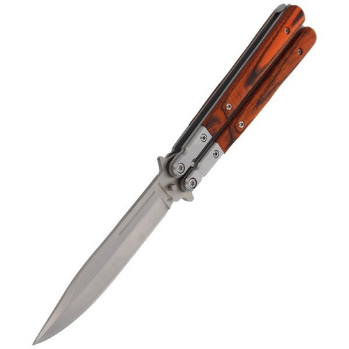 Martinez Albainox - Nóż motylkowy Balisong Wood 100 mm - 02071