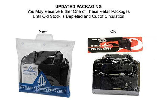 Leapers - Futerał na pistolet Sinigle Pistol Case - Czarny - PVC-PC01B