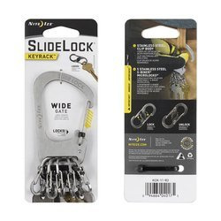 Nite Ize - Organizer do kluczy SlideLock® KeyRack - Stal nierdzewna - Srebrny - KCK-11-R3
