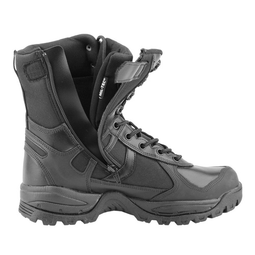 Mil-Tec - Buty taktyczne Patrol One Zip - Czarny - 12822302