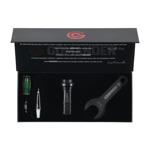 Gomander - Hamulec wylotowy Raptor - 7,62mm - Gwint 5/8x24 UNEF - Czarny - TB0.10178_1-5