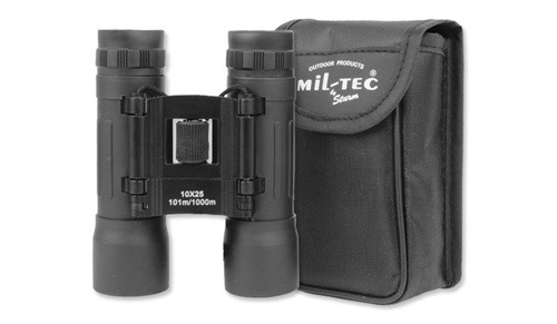 Mil-Tec - Lornetka Mini 10x25 - Czarny - 15702002