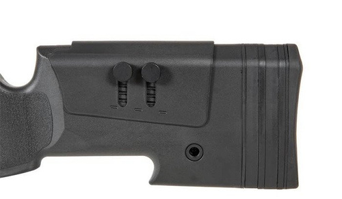 Specna Arms - Replika karabinu wyborowego SA-S02 CORE™ z lunetą i dwójnogiem - Czarny