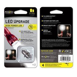 Nite Ize - Moduł High Power LED Upgrade 2 1W - C/D Cell - LRB2-07-PRHP