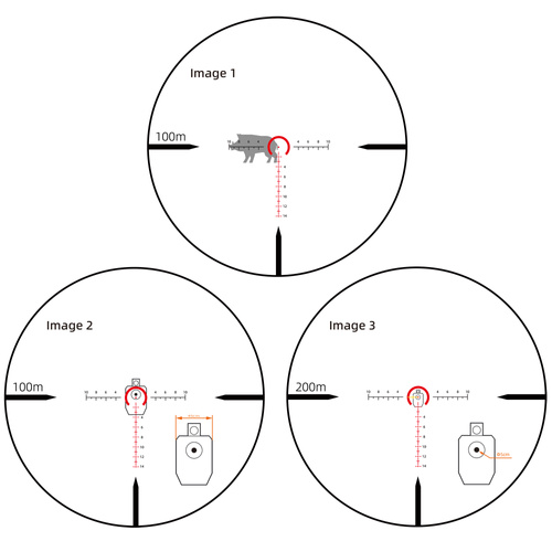 Vector Optics - Luneta biegowa LPVO Tauron 1-6x24 FFP - VTA-9 MIL - Czarna - SCFF-63