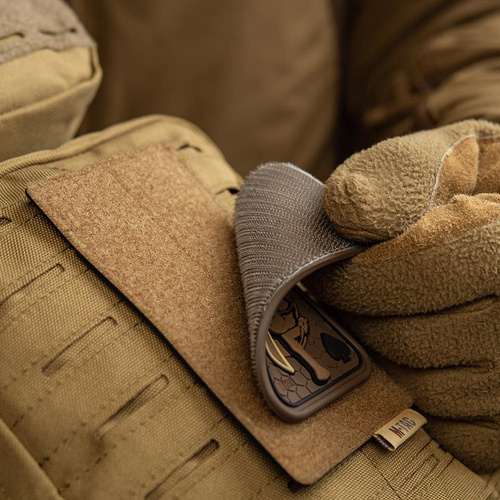 M-Tac - Naszywka Morale Patch - Molon Labe Ace 3D PVC - Coyote - 51127005