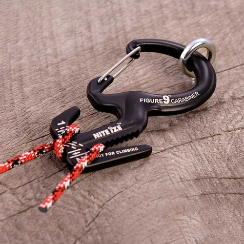 Nite Ize - Karabinek z zaciskiem Carabiner Figure 9 Large - Anodized - C9L-02-01