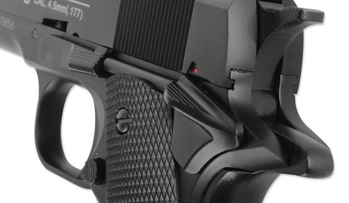 WinGun - Pistolet wiatrówka CO2 U.S. Combat 1911 - 4,5 mm - Czarna - WCB4-613B