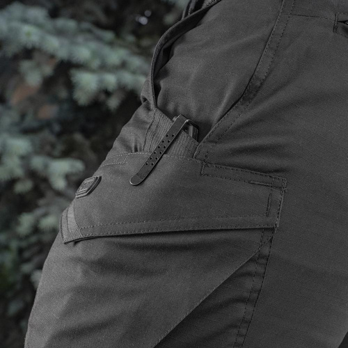 M-Tac - Szorty taktyczne Aggressor - Policotton - Rip-Stop - Czarne - 20018002