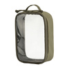 M-Tac - Organizer ergonomiczny przezroczysty Elite - Rozmiar Small 22x14 cm - Cordura 500D - Ranger Green - 10147023