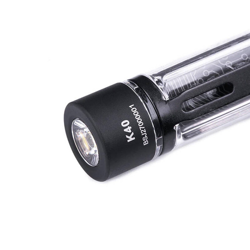 NEXTorch - Latarka LED K40 z akumulatorem 180 mAh - 700 lm - Czarna - LAT/NEXT K40