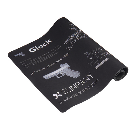Gunpany - Mata do czyszczenia broni Glock Gun - Czarny - SCBM-02