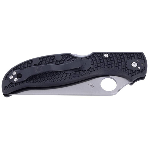 Spyderco - Nóż składany Stretch 2 XL Lightweight - VG-10 - Czarny - C258PBK