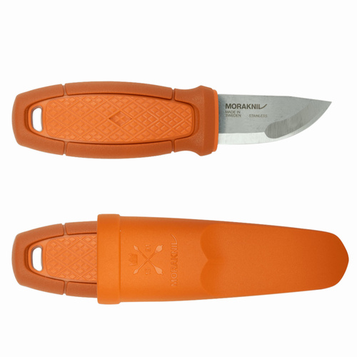 Morakniv - Nóż outdoorowy Eldris Neck Knife - Stal nierdzewna - Pomarańczowy - NZ-ELN-SS-95