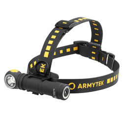 Armytek - Latarka czołowa Wizard C2 Pro Max LR - Ładowarka magnetyczna - 4150 lm - 21700 - Czarny - F06702PC