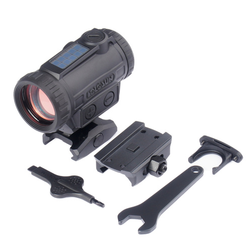 Holosun - Kolimator zamknięty ARO EVO - Red Dot - Solar Panel - Holosun SPR - Czarny - ARO-EVO-SPR-RD