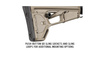Magpul - Kolba ACS-L™ Carbine Stock - Mil-Spec - Czarny - MAG378