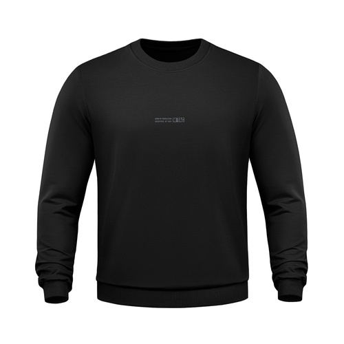 M-Tac - Bluza klasyczna Born by Revolution typu Crewneck - Czarna - 20107002