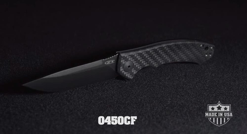 Zero Tolerance - Nóż składany ZT Sinkevich 0450CF - CPM S35VN - Czarny - 0450CF