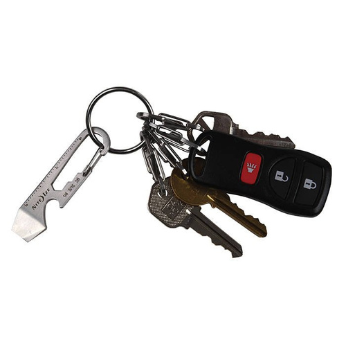 Brelok wielofunkcyjny Nite Ize DoohicKey Key-Tool - Stalowy - KMT-11-R3