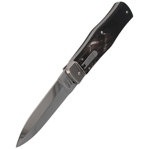 Mikov - Nóż sprężynowy Predator Buffalo Horn - 241-NR-1/KP