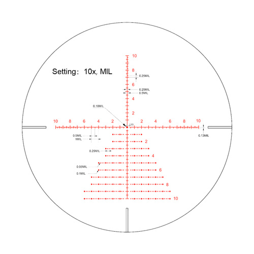 Vector Optics - Luneta celownicza Continental x6 4-24 ARI SFP - 50 mm - Czarna - SCOL-54