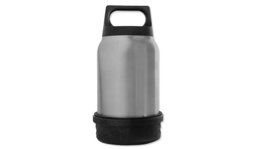 SIGG - Termos na żywność z miską i łyżką Hot&Cold Food Jar Brushed - 0.5 L - Srebrny - 8592.20