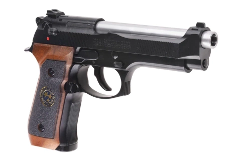 WE - Replika pistoletu Samurai Edge Standard V.2 M9 Full Auto - Czarna - WET-02-017094