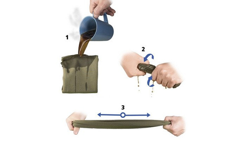 Mil-Tec - Ręcznik / chusta chłodząca Cool Down Towel - Zielony OD - 16024200