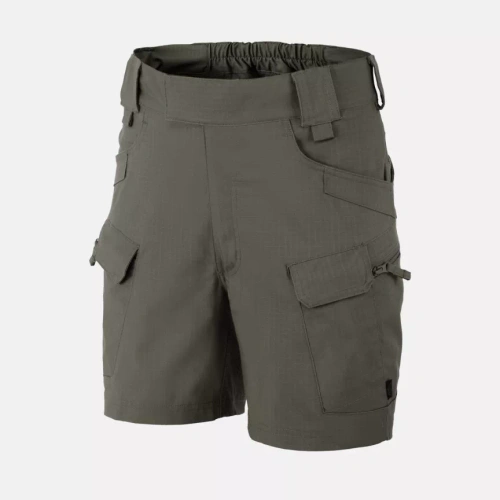 Helikon - Spodenki taktyczne Urban Tactical Shorts UTS - 8,5" - PolyCotton Stretch Ripstop - Taiga Green - SP-UTU-SP-09