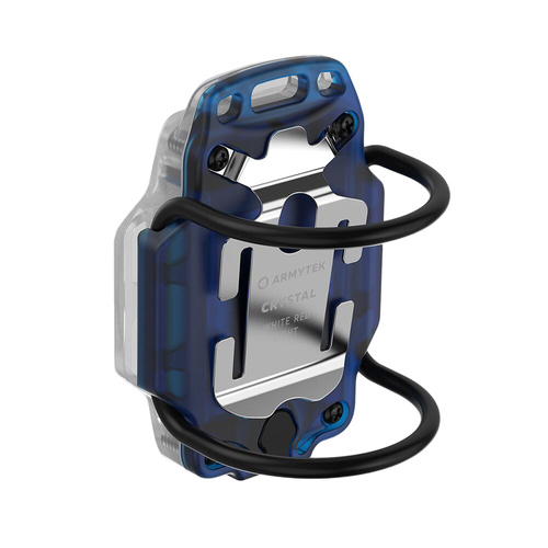 Armytek - Latarka LED kieszonkowa Crystal WRB - Beacon - 150 lm - Niebieski/Szary - F07202B