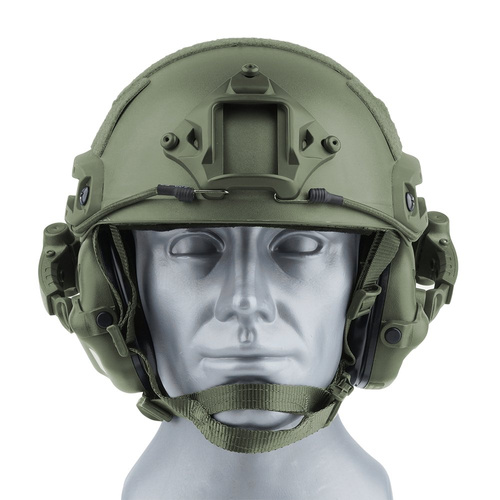 Earmor - Aktywne ochronniki słuchu do hełmów M31X Mark 3 - Foliage Green - M31X-FG-MARK3