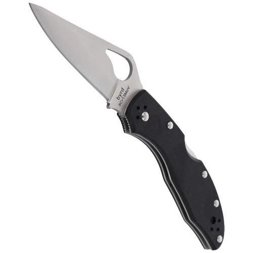 Spyderco - Nóz składany Byrd Meadowlark™ 2 G-10 Black Plain - BY04GP2
