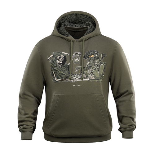 M-Tac - Bluza z kapturem Time - Bawełna - Ranger Green - 20555023